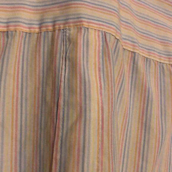 Versace Pastel Stripe Breezy Button-Up - Picture 8 of 10